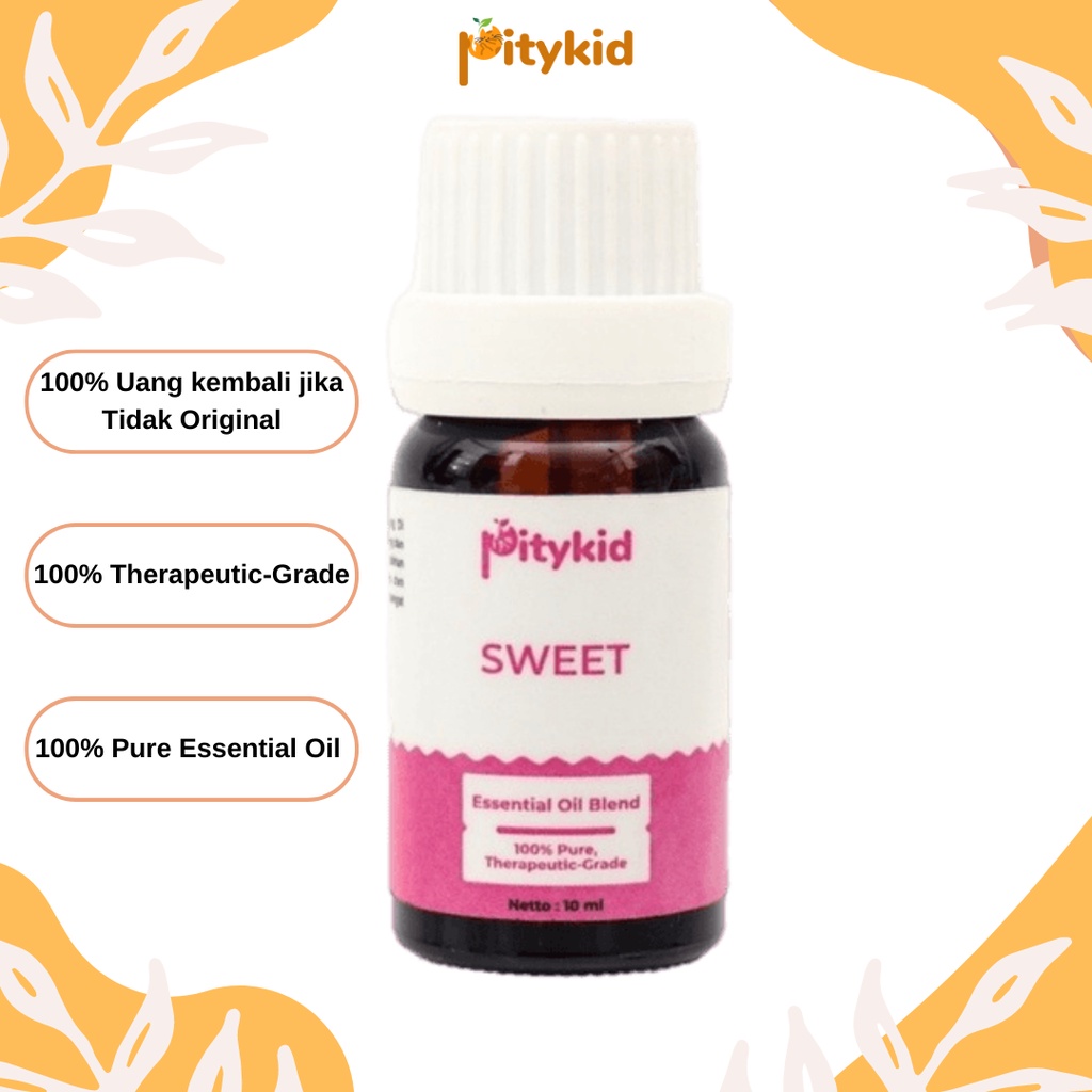 Pitykid Essential Oil Sweet Diformulasikan Untuk Suasana Tenang &amp; Harmonis