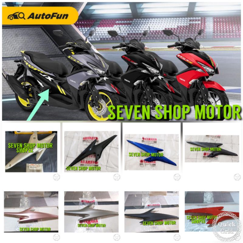 COVER SIDE DELTABOX DELTA BOX KANAN YAMAHA AEROX 155 ORIGINAL YAMAHA YGPCOVER SIDE DELTABOX DELTA BO