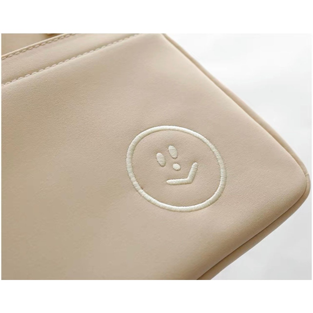 Tas Laptop Selempang Smiley for Macbook Air Pro M1 M2 iPAD Tablet Tab 10 11 12 13 14 inch