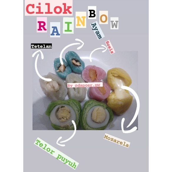 

cilok rainbow