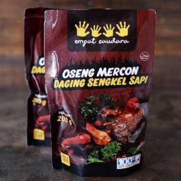 

☛ Oseng Mercon Sengkel Sapi 200gr (SANGAT PEDAS) ➨