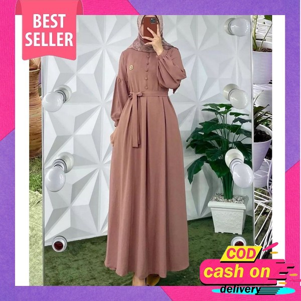 Baju Gamis Model Terbaru Remaja Terbaru 2023 Dress Jumbo Pesta Kondangan Baju Muslim Remaja Kekinian