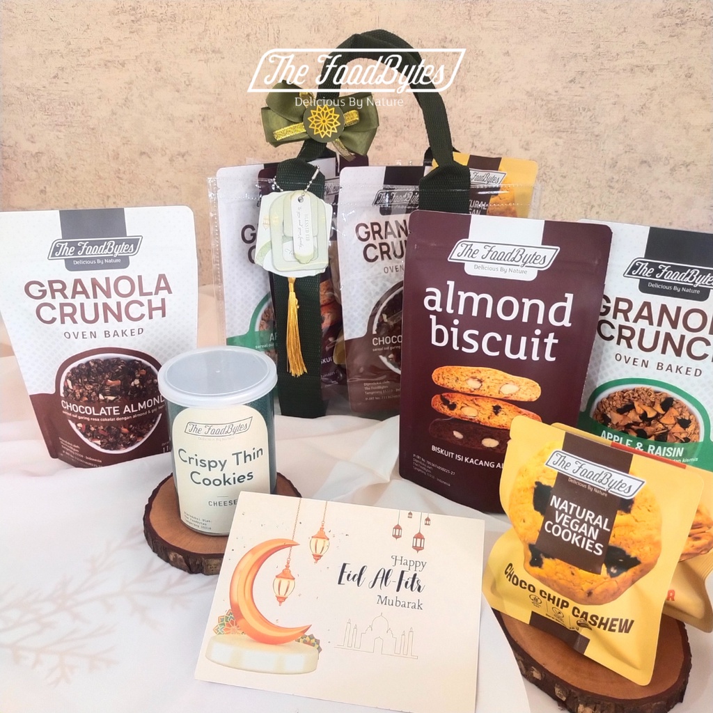 

THE FOODBYTES RAYA LEBARAN HAMPERS / Bingkisan Parsel Parcel / Gift Box Makanan Tahun Baru Idul Fitri / Ramadhan Set Gift