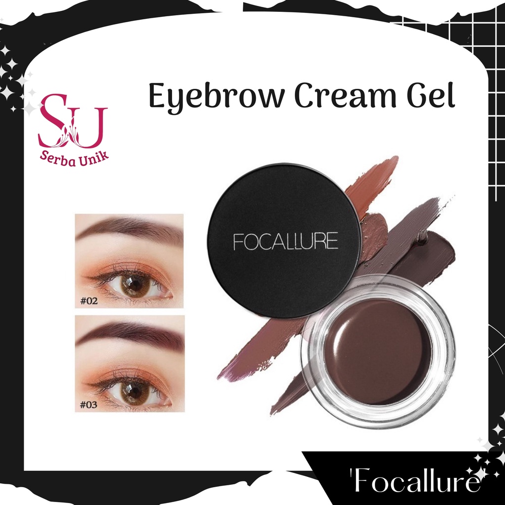 Focallure Eyebrow Gel Cream Pomade Waterproof