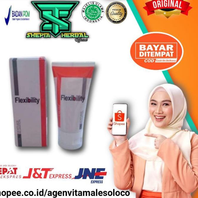 ❋ Flexibility Asli 100 % Original Cream Flexibility Atasi Sendi Bermasalah Secara Alami Berkualitas 