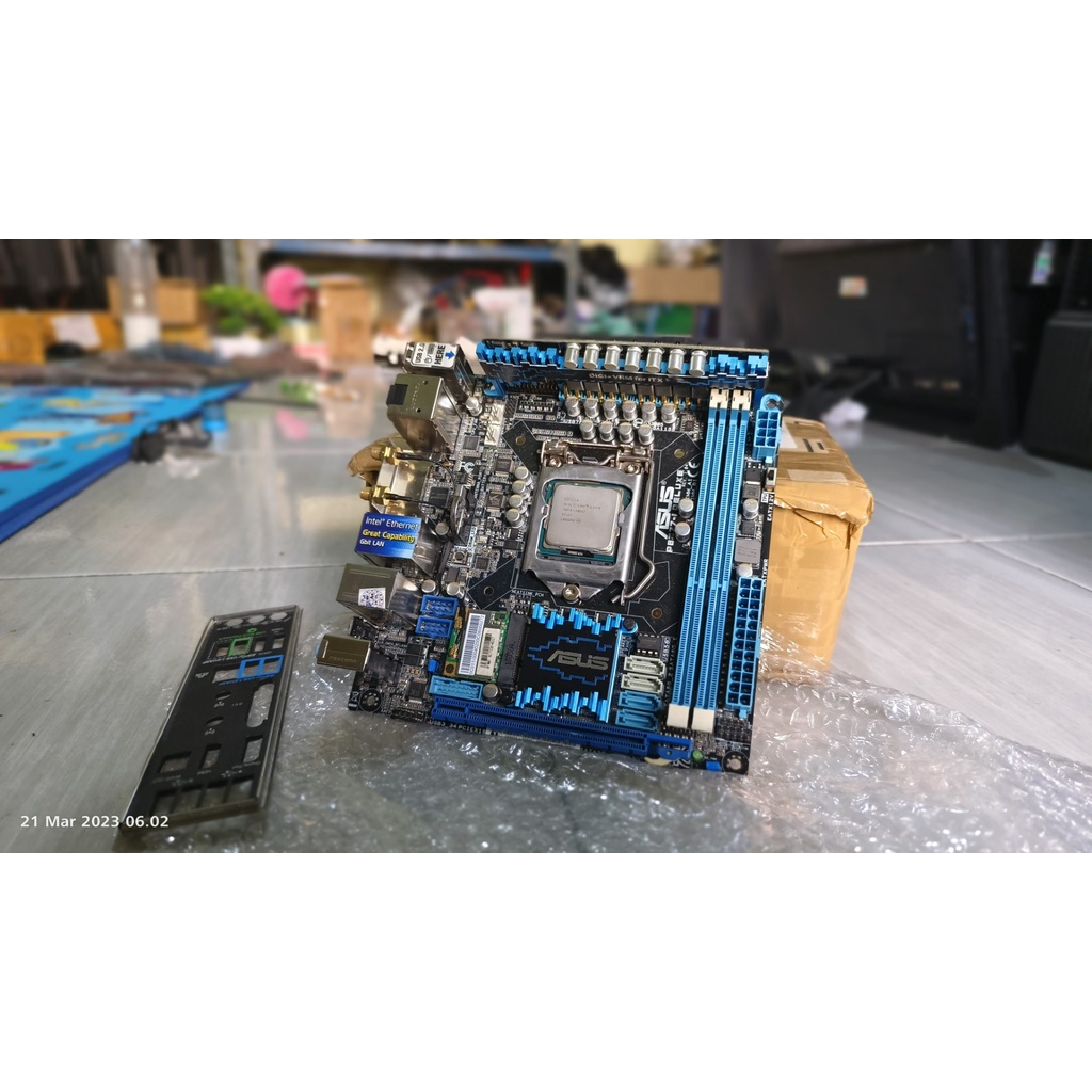 Paketan Mini ITX Mobo Asus P8Z77i Deluxe dan intel i5 3470
