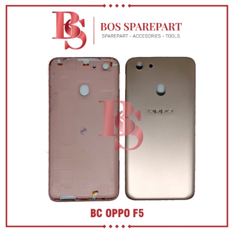 TUTUP BELAKANG OPPO F5 ROSE GOLD / BACK DOOR / BACK COVER