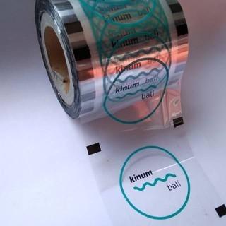 SABLON PLASTIK SEALER 2 WARNA ,CETAK PLASTIK LID SEALER CUSTOM