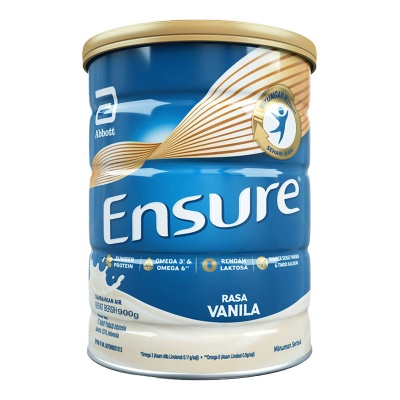 Ensure Susu Bubuk Nutrisi Dewasa Vanila 900 gram
