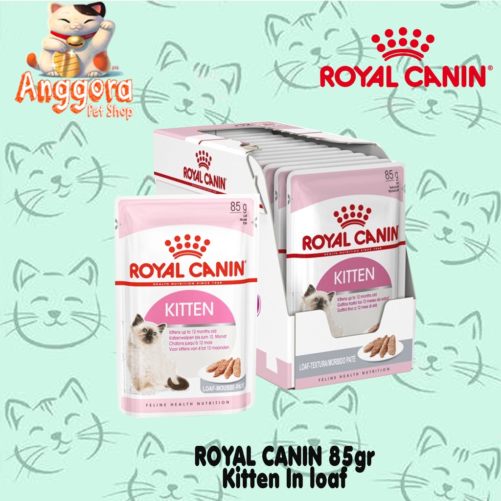 Makanan kucing basah Wetfood premium ROYAL CANIN POUCH 85gr