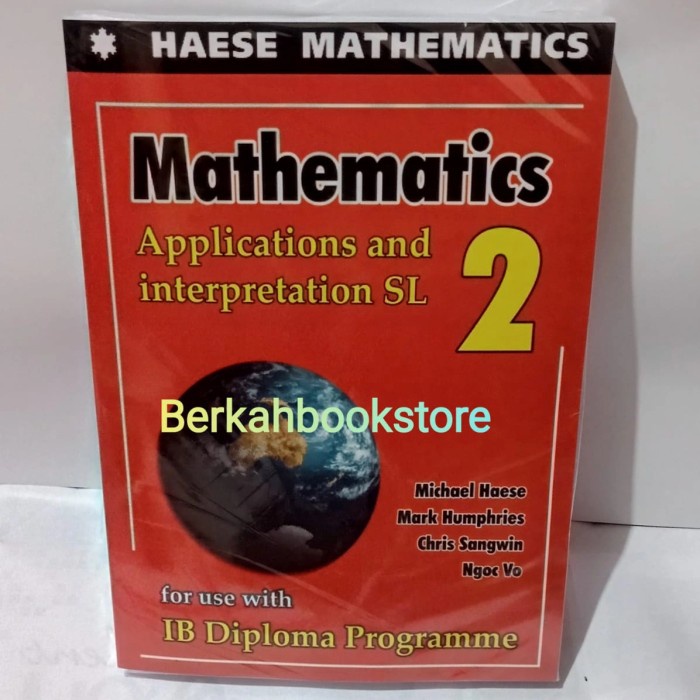 Terlaris Mathematics Applications And Interpretations Sl 2 By Michael Haese