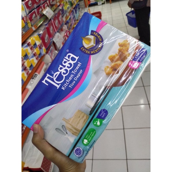 TESSA KITCHEN TOWEL TISU DAPUR 150's 2 ply