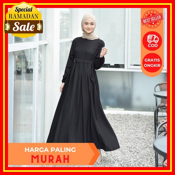 Aira Dress Gaun Pesta Mewah Muslimah Terbaru Gamis Matt Ceruty Premium Gamis Payet Premium Mewah Kon