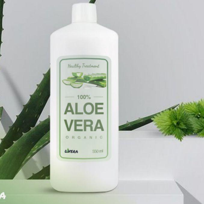 

❆ 550ml Aloe vera organic / Aloevera Extract / Ekstrak Lidah Buaya ➹