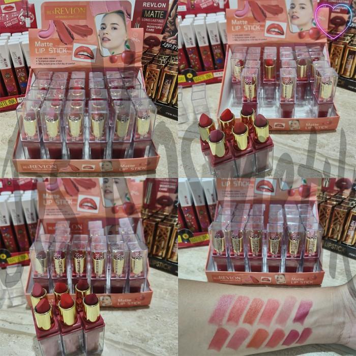 [LUSINAN] RevIon Lipstik Matte Series / Grosir Kosmetik
