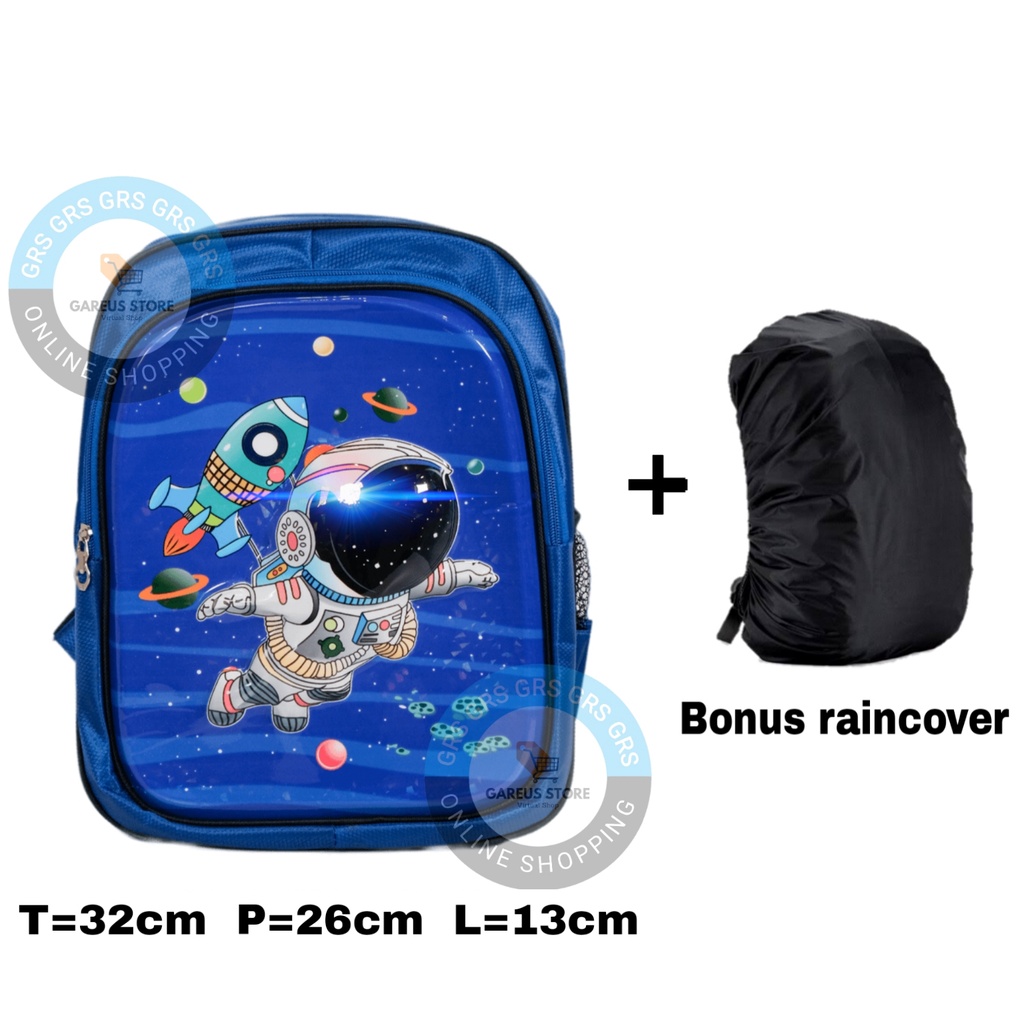 TAS RANSEL ANAK KARAKTER ASTRONOT NYALA TAS SEKOLAH ANAK LAKI LAKI TK