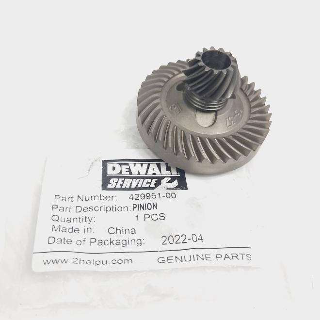 Gear + Pinion Mesin Gerinda Dewalt Dw 830 Dw830 429951-00