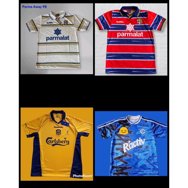 Jersey Parma 1998 Away GO/Jersey Parma GK 1998 Home Grade Ori/Jersey Kiper Parma 1998 GO/Jersey Scha