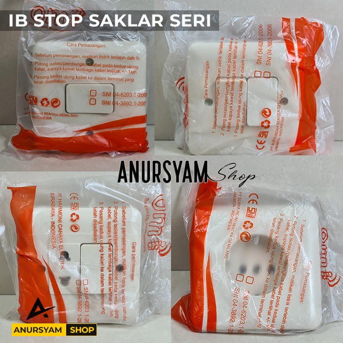 IB Stop Kontak Saklar OMI | IB Saklar Stop Kontak OMI