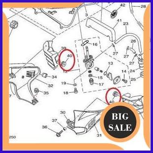 HARGA SATUAN KARET GROMMET BULAT AIR SCOOP YAMAHA SCORPIO STEKO TANGKI KOTAK. ORI ORIGINAL YAMAHA 90