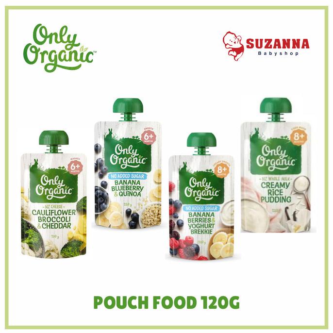 

Only Organic Pouch Food 120g