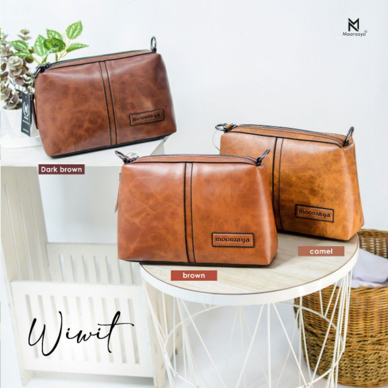 MOONZAYA TAS SLEMPPANG WIWIT DAN TRESNA  WANITA SIMPLE ELEGAN CANTIK BERKUALITAS