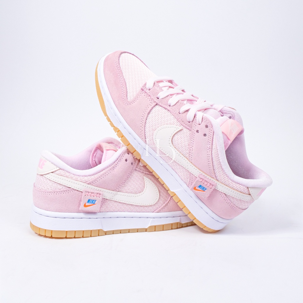 Nike Dunk Low SE Pink Teddy Bear (Women) DZ5381-640 100% Original