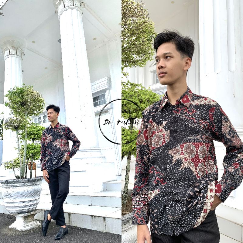 MOTIF SR MARON/KEMEJA BATIK/KEMEJA BATIK COUPLE/KEMEJA BATIK ANAK/ROK LILIT BATIK/ROK PLISKET BATIK/TERLARIS