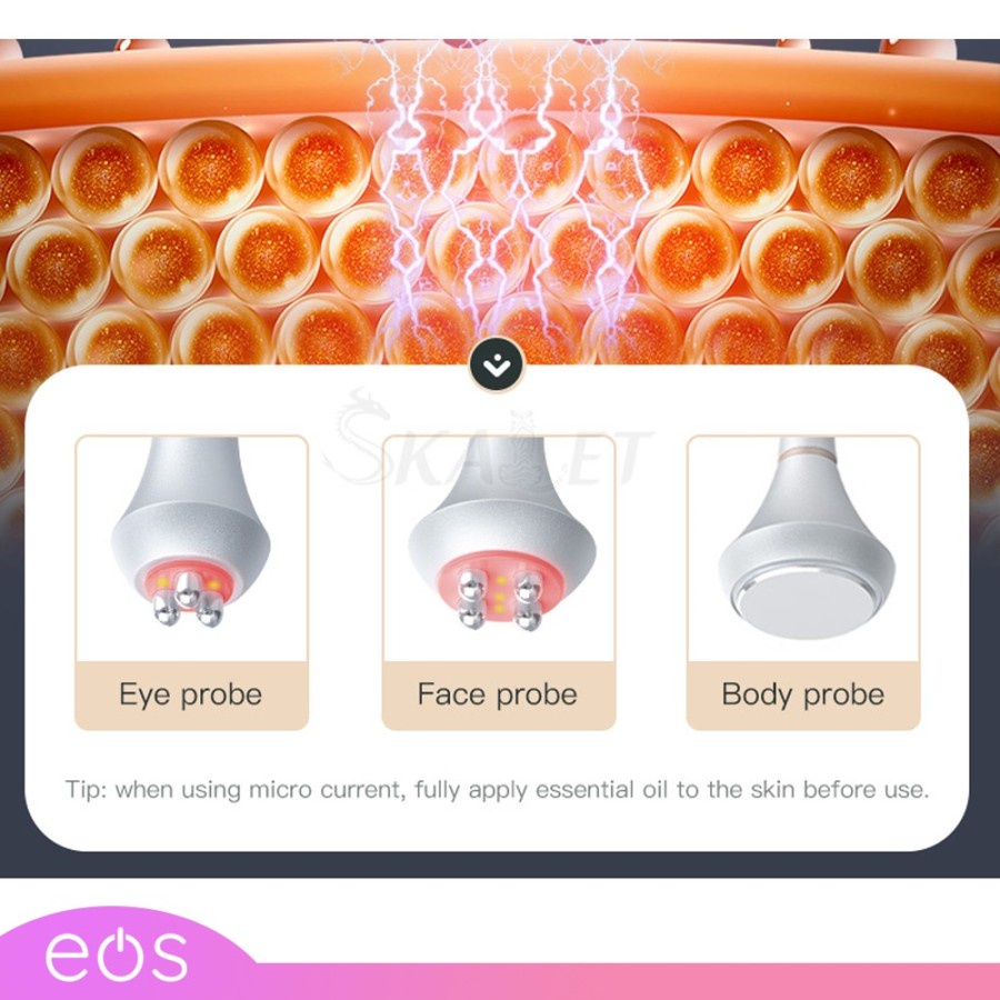 6 in 1 Penghilang lemak anti aging 80K RF cavitation + RF with laser