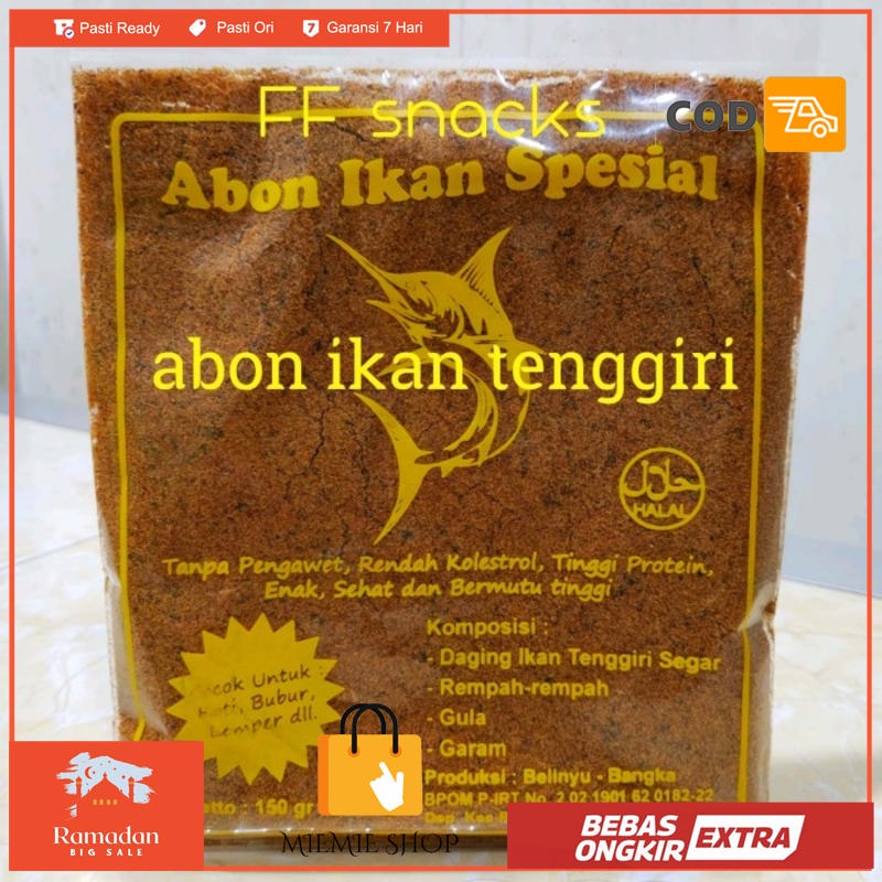 

Abon Ikan Tenggiri Special Asli Bangka