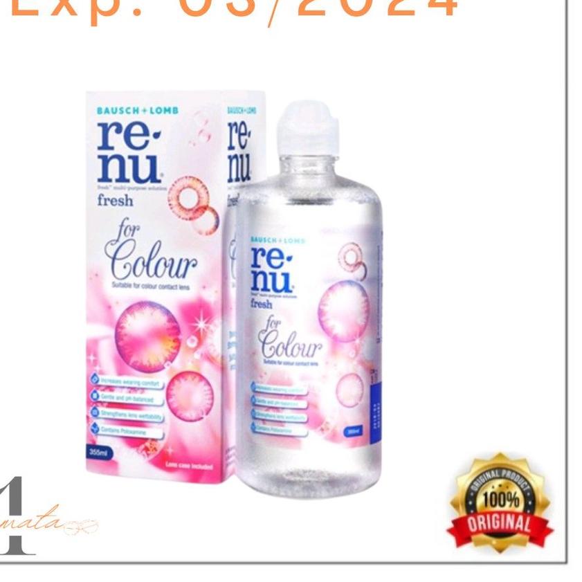 ♦ AIR SOFTLENS RENU COLOUR 355 ML AIR RENU PINK ♞
