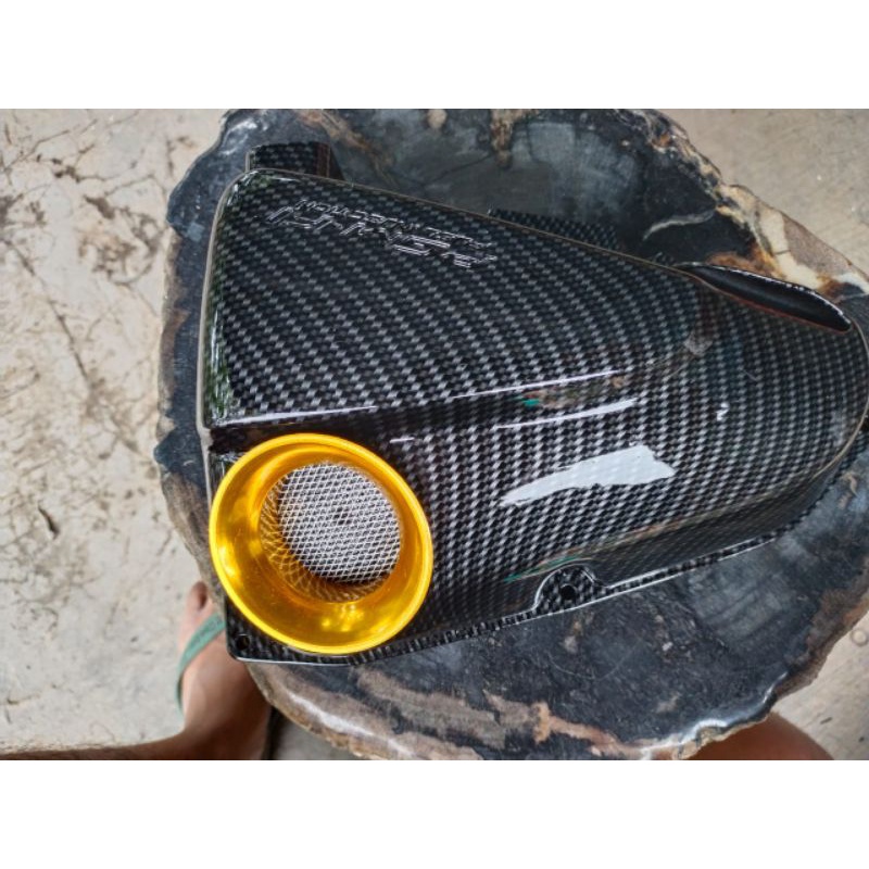 cover filter beat esp veloscope carbon/tutup filter scoopy esp veloscope