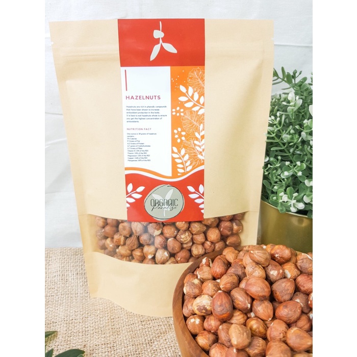 

✨NEW✨ -Roasted Hazelnut 250 gr / Kacang Hazelnut Panggang 250 gr Premium - RAW- 1.1.23