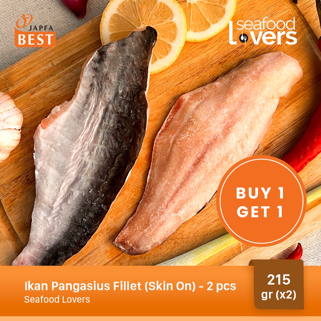 Fillet Ikan Pangasius Skin On Seafood Lovers 215gr - Buy 1 Get 1