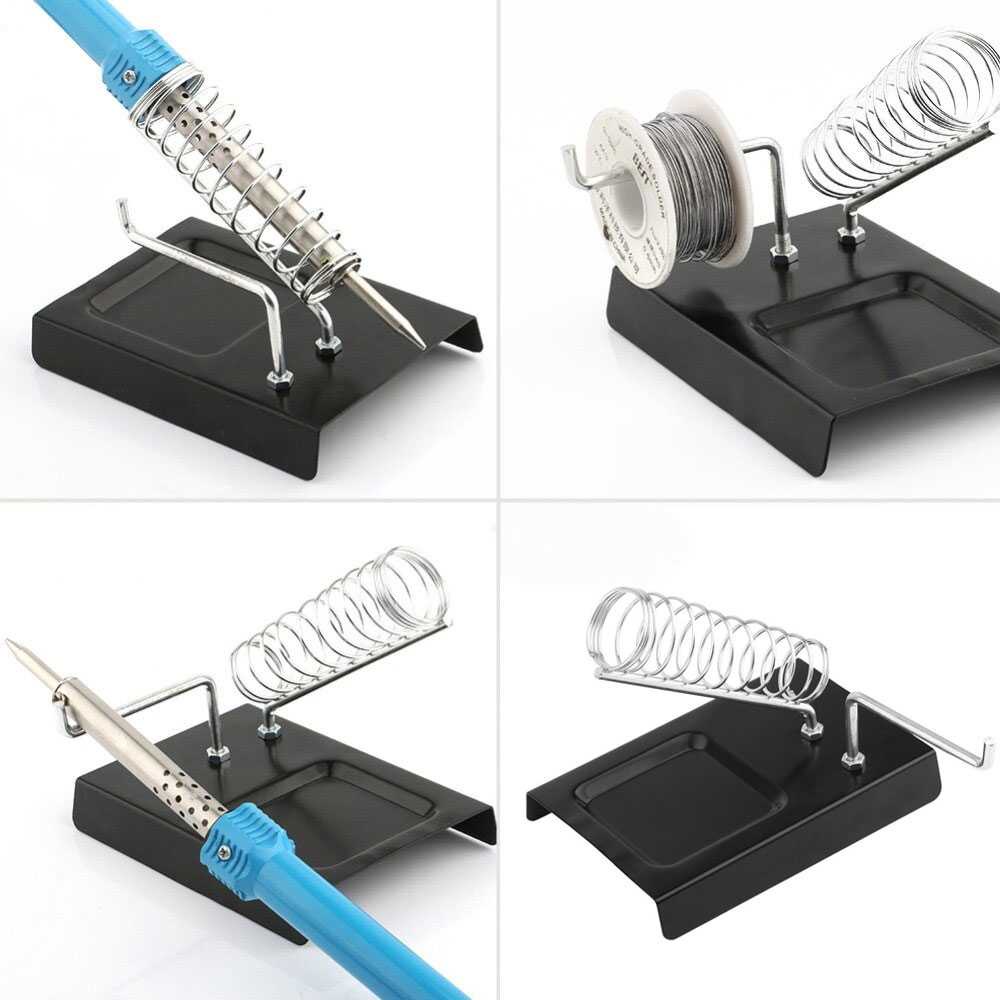 (BISA COD) FTIHSHP DIYFIX Dudukan Solder Kawat Las Sponge Soldering Iron Stand Holder - DIY85