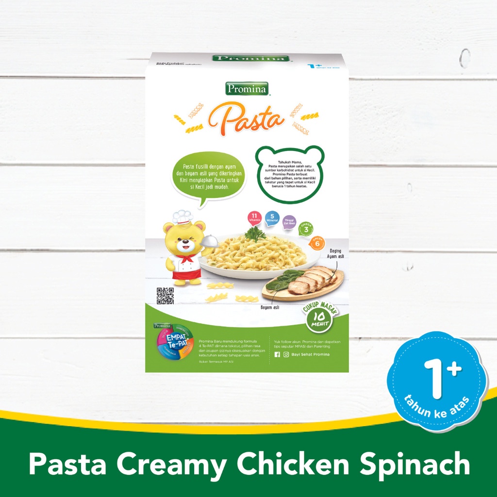 PROMINA PASTA CREAMY CHICKEN SPINACH