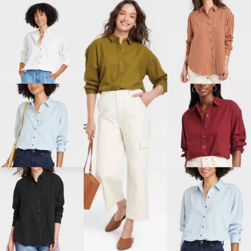 KEMEJA UNIVERSAL THREAD OVERSIZED FIT