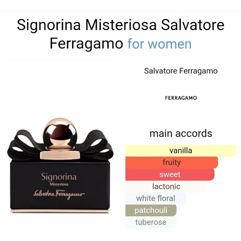 inspired Signorina Misteriosa Salvatore Ferragamo