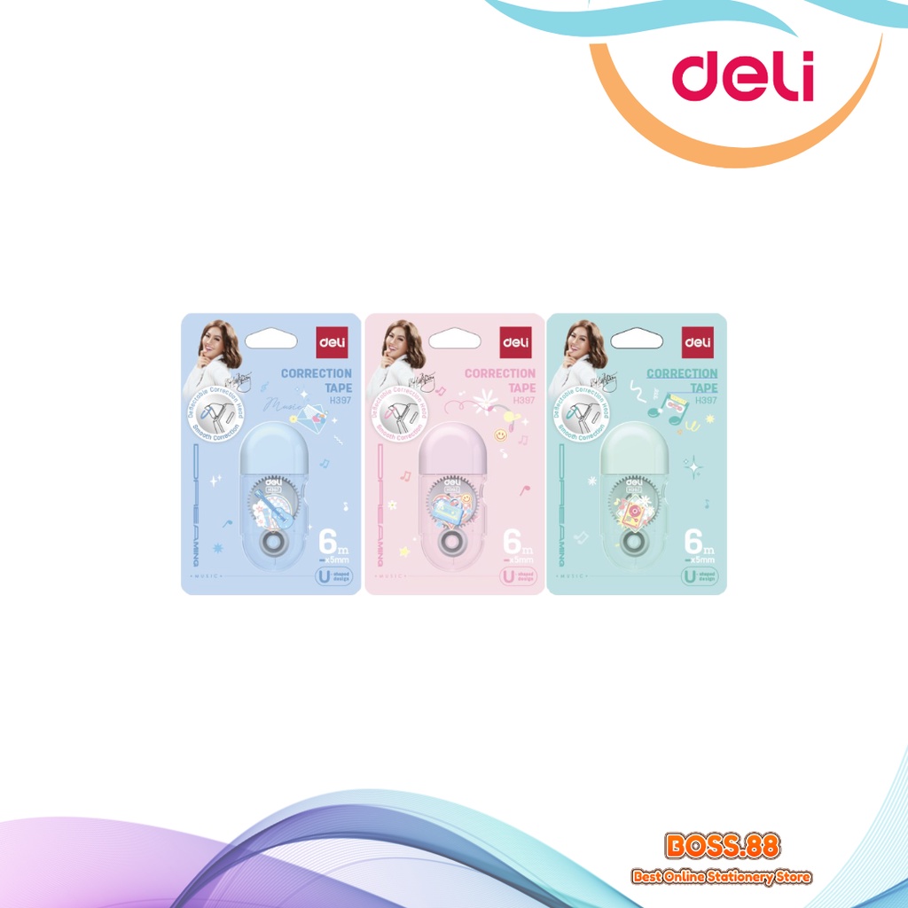 

CORRECTION TAPE (CT) DELI H397
