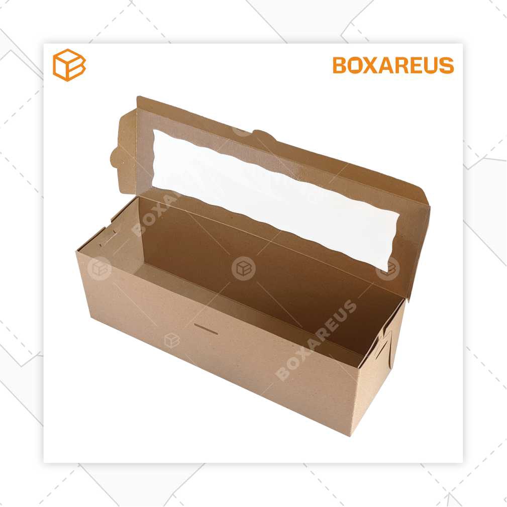 Dus Kue Cake Box Kotak Packaging Kemasan Roll Cake | CB311010 (20pcs)