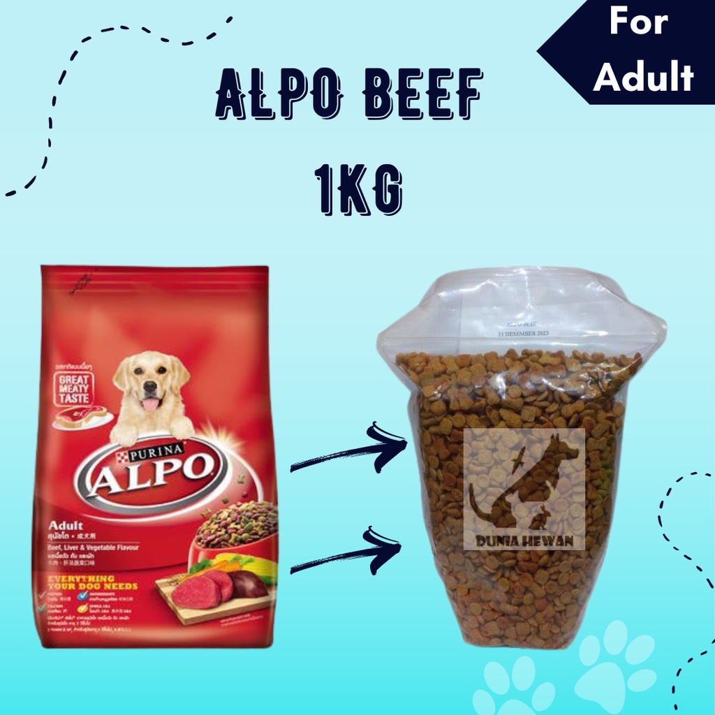 ALPO BEEF 1KG 1 KG