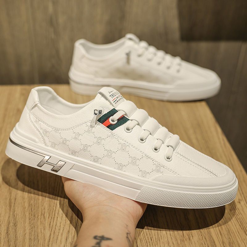 Sepatu Sneakers Import Pria Wanita Hamamatsu White Black
