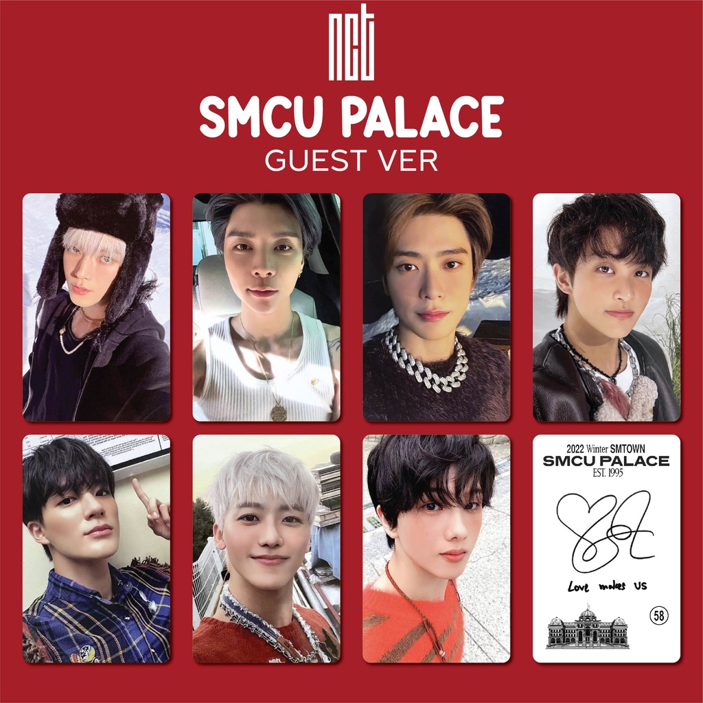 [REPLIKA] NCT - SMCU PALACE 2023 UNOFFICIAL PHOTOCARD - GUEST VER