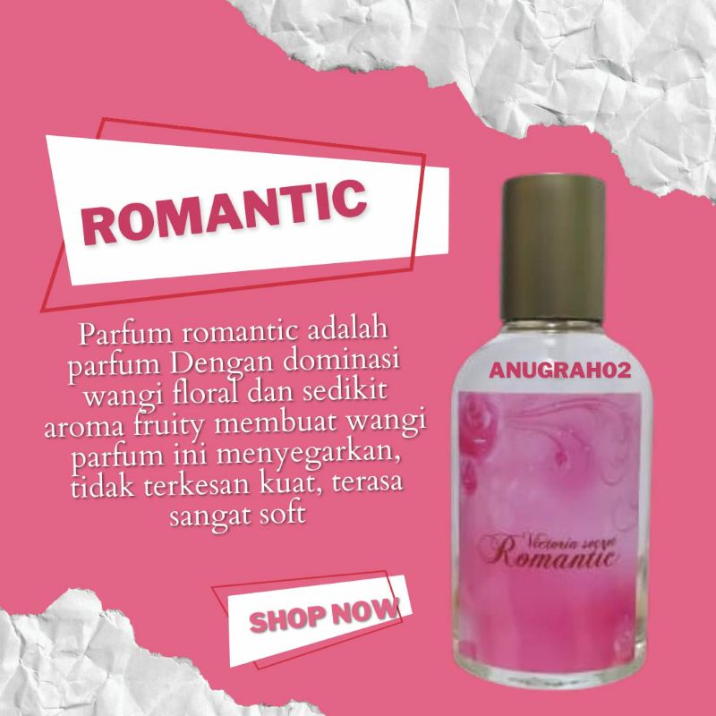 Parfum wanita Romantic - LELOBO - minyak wangi