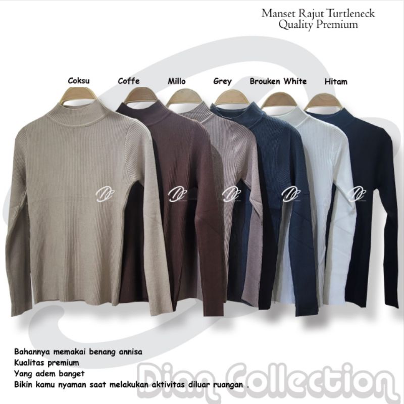 Manset Baju Rajut Import Premium