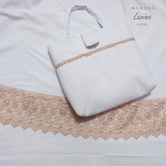 Mukena Dewasa Renda Mewah Lavina