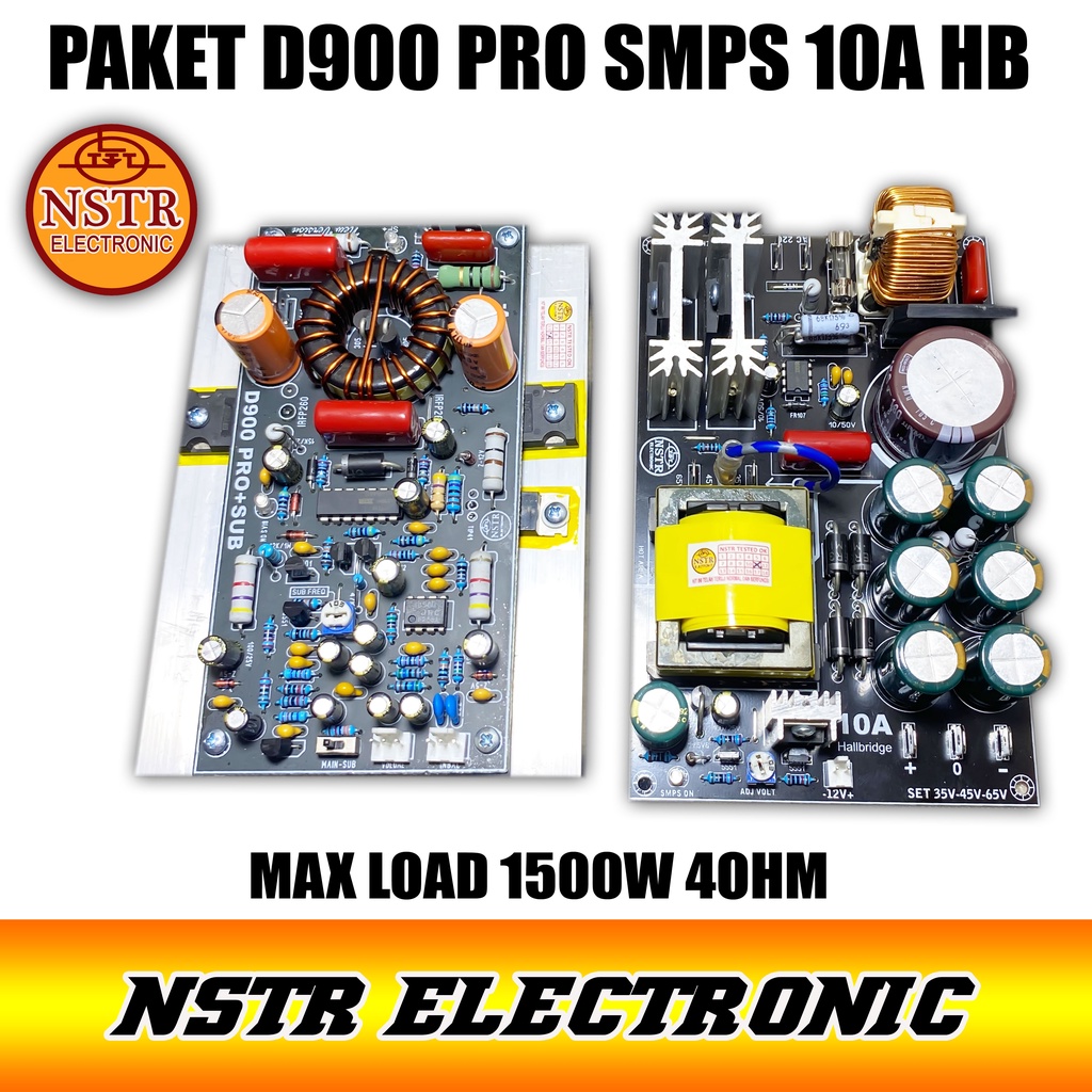 PAKET D900 PRO SMPS 10A HALLBRIDGE