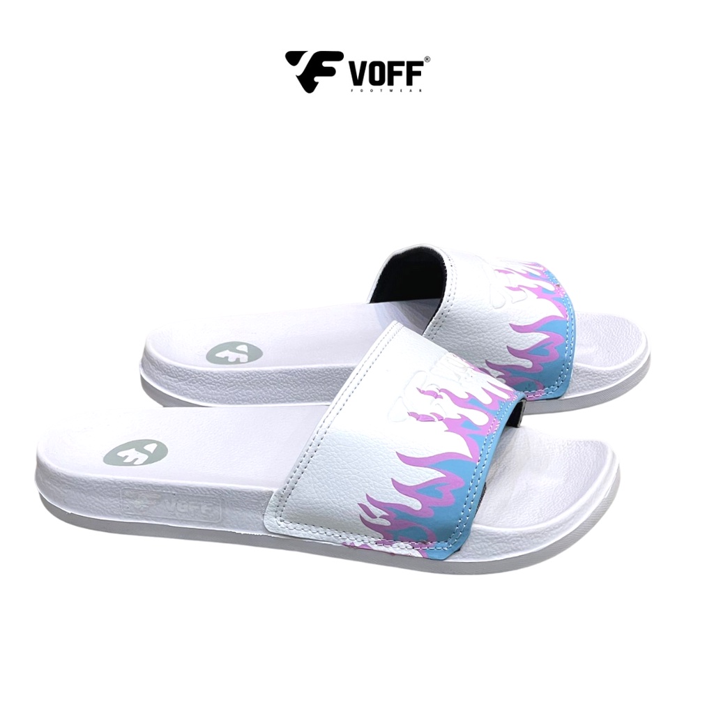 Voff Official Store - Voff Flame White | Slippers | Sandal Unisex