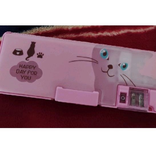 

Tempat Pensil Lucu warna Pink (Rautan)