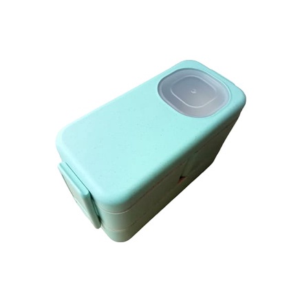 Tempat Bekal Anak 1050 ML 2 Susun / Lunch Box Anak Aesthetic